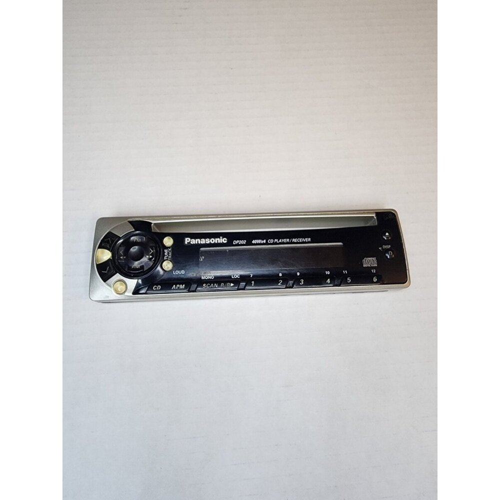 Original Panasonic Rdp202n Car Radio Faceplate Head Unit Only - Not Tested